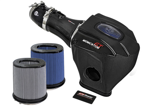aFe Power 52-72204-CF - Momentum GT Black Series Carbon Fiber CAIS 15-16 Dodge Challenger SRT Hellcat V8-6.2L (sc)