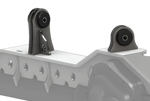 Artec Industries BR1124 - Jeep TJ Weld On UCA Brackets For Low Pro Front Truss Currie JJ Bushings 7/16 Inch Bolt Size