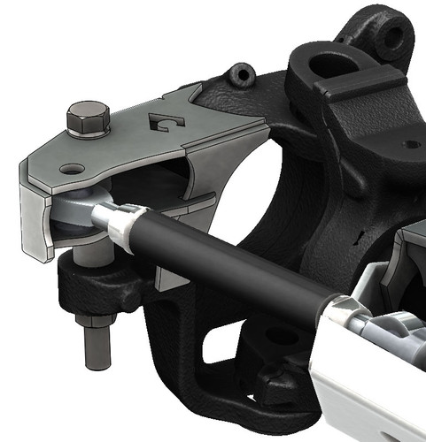 Artec Industries HS6151 - Full Hydro Weld-On High Steer Arms 05 Plus SuperDuty