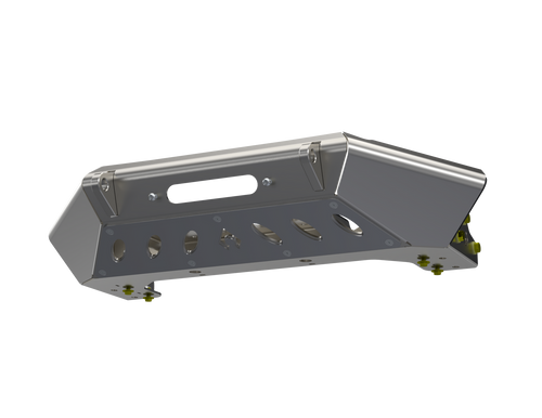 Artec Industries JJ9021 - 07-Up Jeep Wranger/Gladiator High Clearance Front Bumper Powdercoat Black Steel