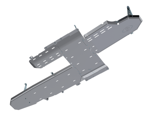 Artec Industries JT4135 - JT Gladiator Full Bellypan With Oil Door - 3.0L Diesel Aluminum