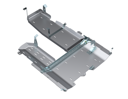 Artec Industries JL4199 - JLU T-Case/Fuel Skid/ DPF Only -  4 Door 3.0L Diesel Aluminum