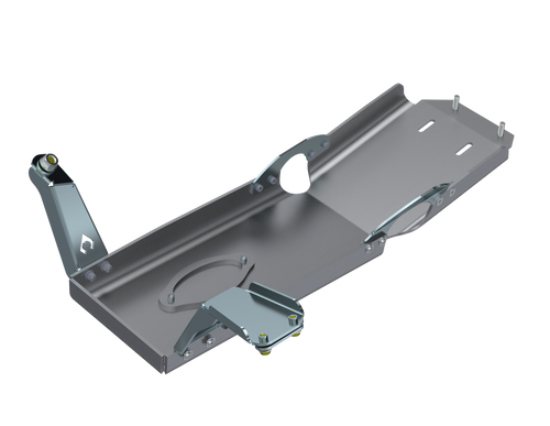 Artec Industries JL4181 - JLU Oil Skid Only With Oil Door -  2 and 4 Door 3.6L Aluminum 18-20