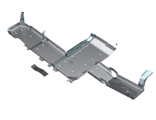 Artec Industries JL4125 - JLU Full Bellypan with Oil Door - 4 Door 3.6L Aluminum PRE-2018