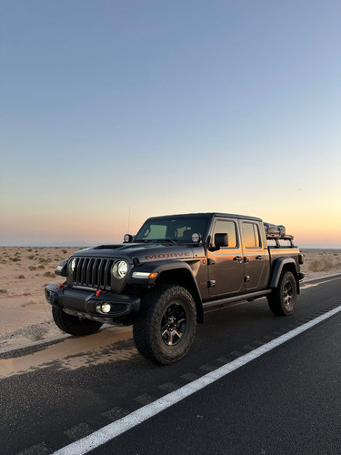 Artec Industries JL5614 - JL-JT 392 Mojave A-Pillar Single Surface Light Mount