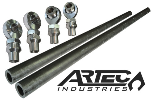 Artec Industries SK1404 - Superduty Crossover Steering Kit with 7/8 in Premium JMX Rod Ends