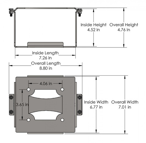 Artec Industries OY9251 - Odyssey PC 925 Battery Mount