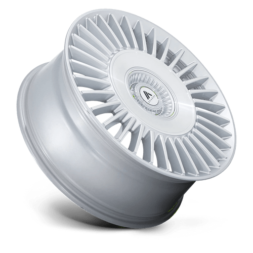 Asanti AB040SD22905927 - Ab040 Tiara 22X9 Gloss Silver With Bright Machined Face