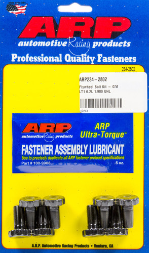 ARP 234-2802 - SB Chevrolet 6.2L LT1 0.900 UHL Flywheel Bolt Kit