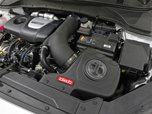 aFe Power 56-70032D - 18-21 Hyundai Kona L4-1.6L (t) Takeda Momentum Cold Air Intake System w/ Pro Dry S Media