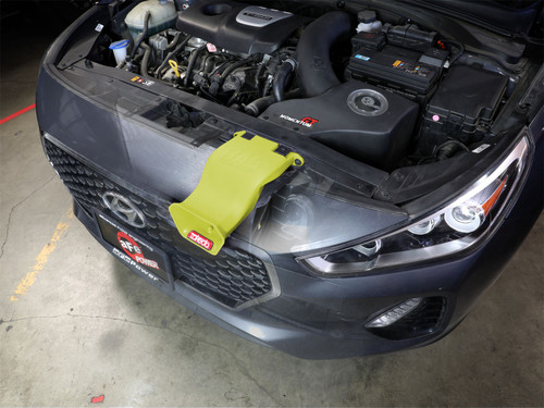 aFe Power 56-70005SE - 18-20 Hyundai Elantra GT L4-1.6L (t) Takeda Momentum Dynamic Air Scoop - Neon Green