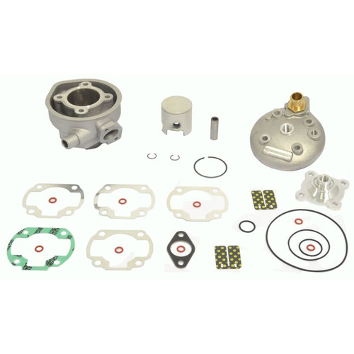 Athena P400485100044 - 98-00 Aprilia 51 LC 50 47.6mm Bore 70cc 12mm Pin Big Bore Cylinder Kit w/Modular Head