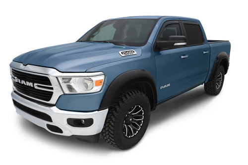 Auto Ventshade (AVS) 194818 - 2019 RAM 1500 Crew Cab Ventvisor In-Channel Window Deflectors - 4pc - Smoke
