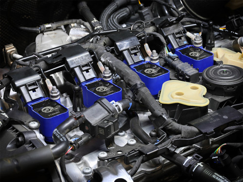 aFe Power 77-92005-MB - 17-20 Audi A3 / 15-20 Audi A4 Scorcher High-Performance Ignition Coil (4 Pack)