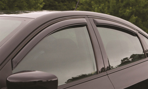 Auto Ventshade (AVS) 194550 - 06-12 Ford Fusion Ventvisor In-Channel Front & Rear Window Deflectors 4pc - Smoke