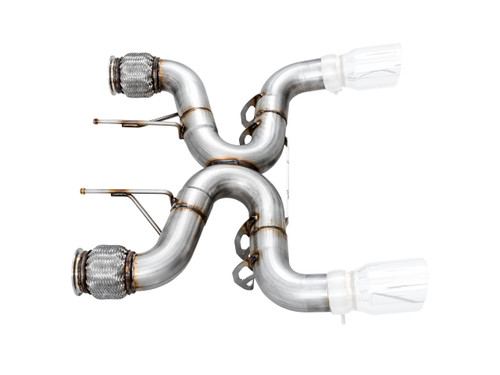 AWE 3010-31002 - McLaren 720S Performance Exhaust - OEM Tips