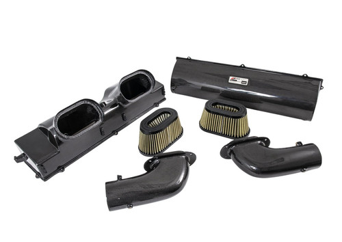 AWE 2660-13040 - Porsche 991 (991.2) Turbo and Turbo S S-FLO Carbon Intake