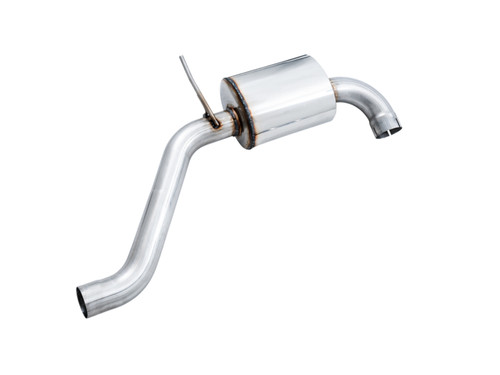 AWE 3015-23060 - 18-21 Volkswagen Jetta GLI Mk7 Track Exhaust - Diamond Black Tips (Fits High-Flow DP)