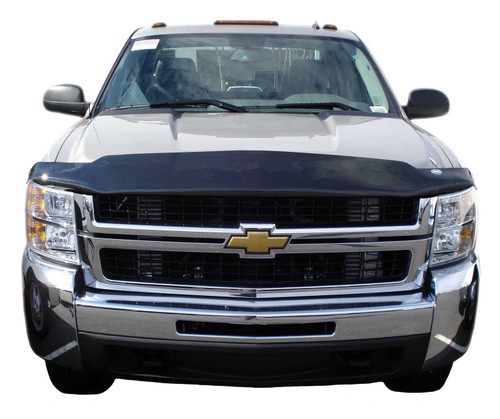 Auto Ventshade (AVS) 25347 - 05-06 Chevy Silverado 2500 High Profile Bugflector II Hood Shield - Smoke