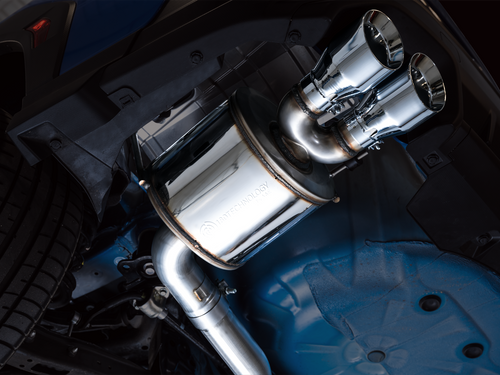 AWE 3015-42979 - 2022+ VB Subaru WRX Touring Edition Exhaust - Chrome Silver Tips