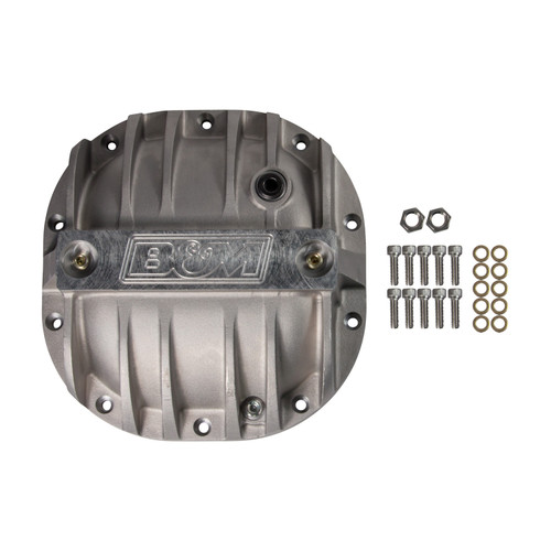 B&M 40297 - Cast Aluminum Differential Cover for Ford 8.8"