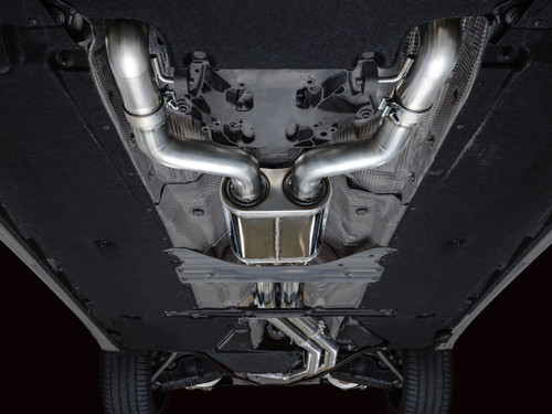AWE 3020-43109 - 19-23 Audi C8 S6/S7 2.9T V6 AWD Track Edition Exhaust - Diamond Black Tips