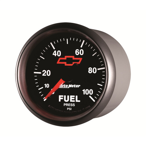 AutoMeter 3663-00406 - Sport-Comp II GM 52mm 0-100 PSI Full Sweep Electronic Fuel Pressure Gauge