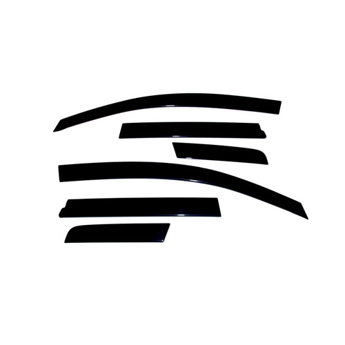 Auto Ventshade (AVS) 896081 - Auto Ventshade  Low Profile Dark Smoke Ventvisor Side Window Deflector, 6-Piece Set for 19-23 Chevrolet Blazer Auto Ventshade (AVS) 896081 - Auto Ventshade  Low Profile Dark Smoke Ventvisor Side Window Deflector, 6-Piece Set for 19-23 Chevrolet Blazer