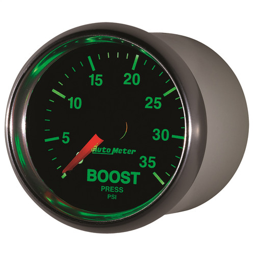 AutoMeter 3804 - GS 2 1/16 inch 35PSI Mechanical Boost Gauge
