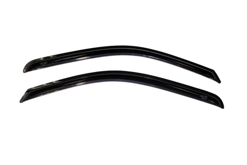 Auto Ventshade (AVS) 92002 - 09-18 Dodge RAM 1500 Standard Cab Ventvisor Outside Mount Window Deflectors 2pc - Smoke