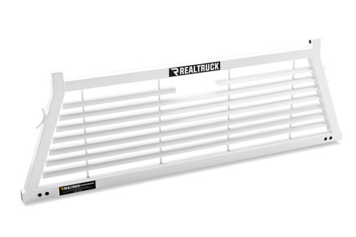 Backrack 12800W - 17-20 Ford F-250/350/450 SD Louvered Rack Frame ONLY (Req. HW) - White