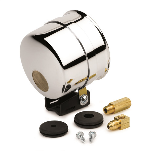 AutoMeter 5203 - 3-3/8in Pedestal Mount w/ Chrome Cup