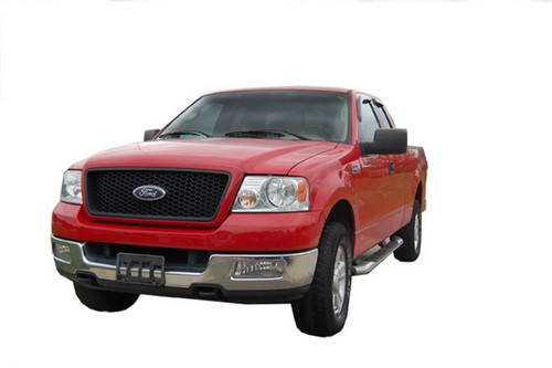 Auto Ventshade (AVS) 94738 - 04-14 Ford F-150 Supercab Ventvisor Outside Mount Window Deflectors 4pc - Smoke Auto Ventshade (AVS) 94738 - 04-14 Ford F-150 Supercab Ventvisor Outside Mount Window Deflectors 4pc - Smoke