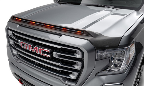 Auto Ventshade (AVS) 953167 - 19-22 GMC Sierra 1500 Low Profile Aeroskin Lightshield Pro - Black