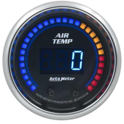 AutoMeter 6158 - Cobalt 2-1/6in 0-300 Degree F Digital Air Temp Gauge