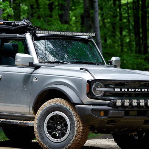 Baja Designs 447757 - Bronco Roof Light Bar Kit 21-Up Ford Bronco 50 Onx6+