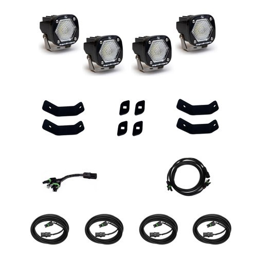 Baja Designs 447862 - 2019-On Mercedes Sprinter Van S1 Roof Rack Rail Kit