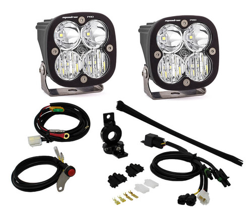 Baja Designs 497083 - Adventure Bike LED Light Kit 7/8 inch Squadron Pro