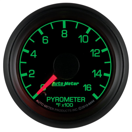 AutoMeter 8444 - Factory Match Ford 52.4mm Full Sweep Electronic 0-1600 Deg F EGT/Pyrometer Gauge