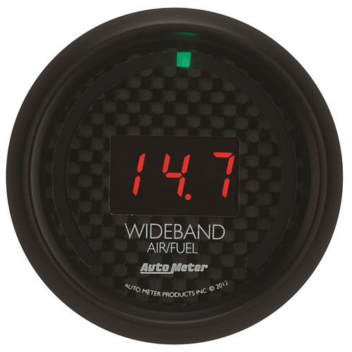 AutoMeter 8079 - GT Series 52mm Digital 10:1-17:1 AFR Wideband Air/Fuel Ratio Street