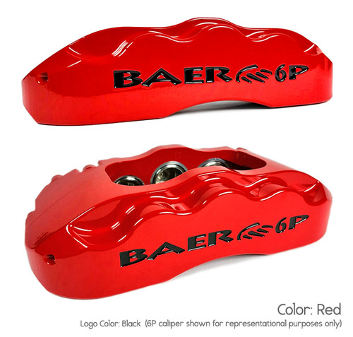 Baer Brakes 4301368R - Brake System 14 Inch Front Pro+ Red 78-87 GM G Body Modified Stock Spindles