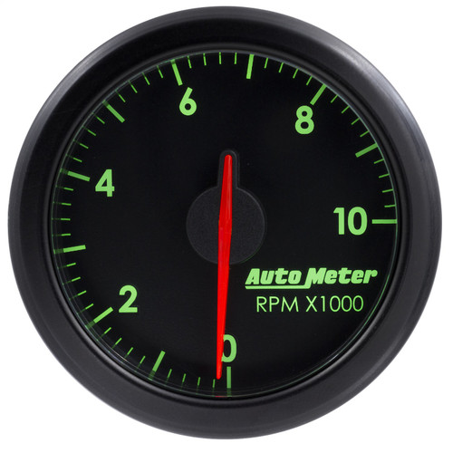 AutoMeter 9197-T - Airdrive 2-1/6in Tachometer Gauge 0-10K RMP - Black