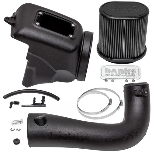 Banks Power 41844-D - Banks Ram-Air Big-Ass Dry Filter Cold Air Intake System for 18-Up Jeep Wrangler JL 2.0L Turbo