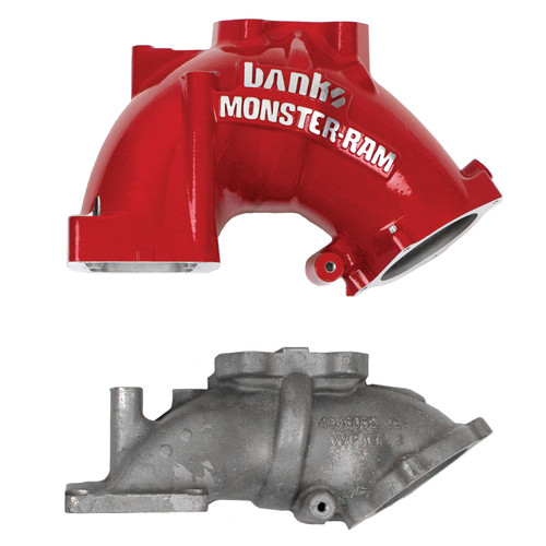 Banks Power 42799-PC - Monster-Ram Intake System for 19-24 Ram 2500/3500 6.7L Cummins Red Powdercoat