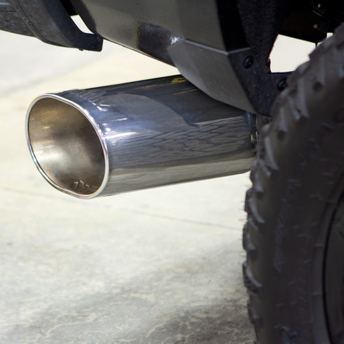 Banks Power 48996 - Monster Exhaust System 5-inch Single Exit Chrome Tip 2017- 2019 Chevy/GMC 2500/3500 Duramax 6.6L L5P