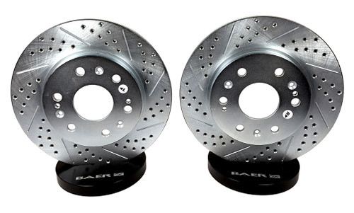 Baer Brakes 53056-020 - Brake Rotor 14.09 Inch Rear Various Dodge and Ram Applications BAER Sport