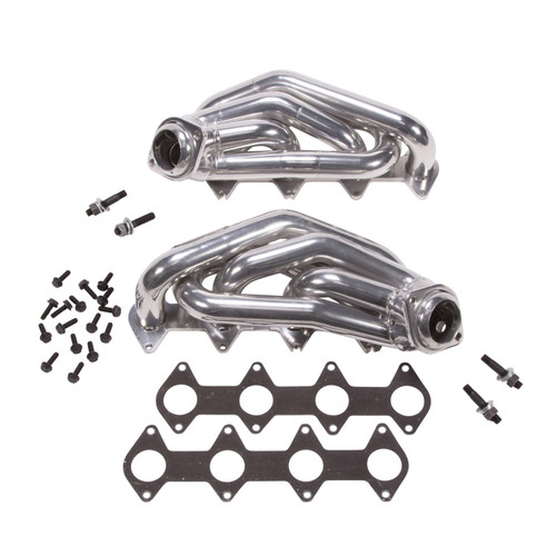 BBK 16120 - 05-10 Mustang 4.6 GT Shorty Tuned Length Exhaust Headers - 1-5/8 Silver Ceramic