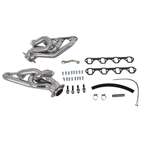 BBK 15290 - 94-95 Mustang 5.0 Shorty Tuned Length Exhaust Headers - 1-5/8 Silver Ceramic