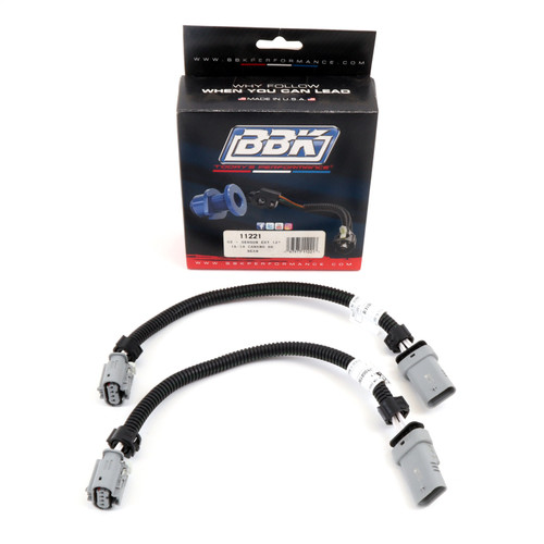 BBK 11221 - 16-20 GM Camaro 6.2L SS Manual Trans O2 Sensor Wire Harness Extensions (Rear)