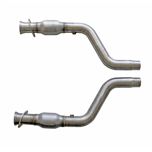 BBK 1796 - 05-15 Dodge Challenger Charger Short Mid X Pipe w/Catalytic Converters 2-3/4 For LT Headers